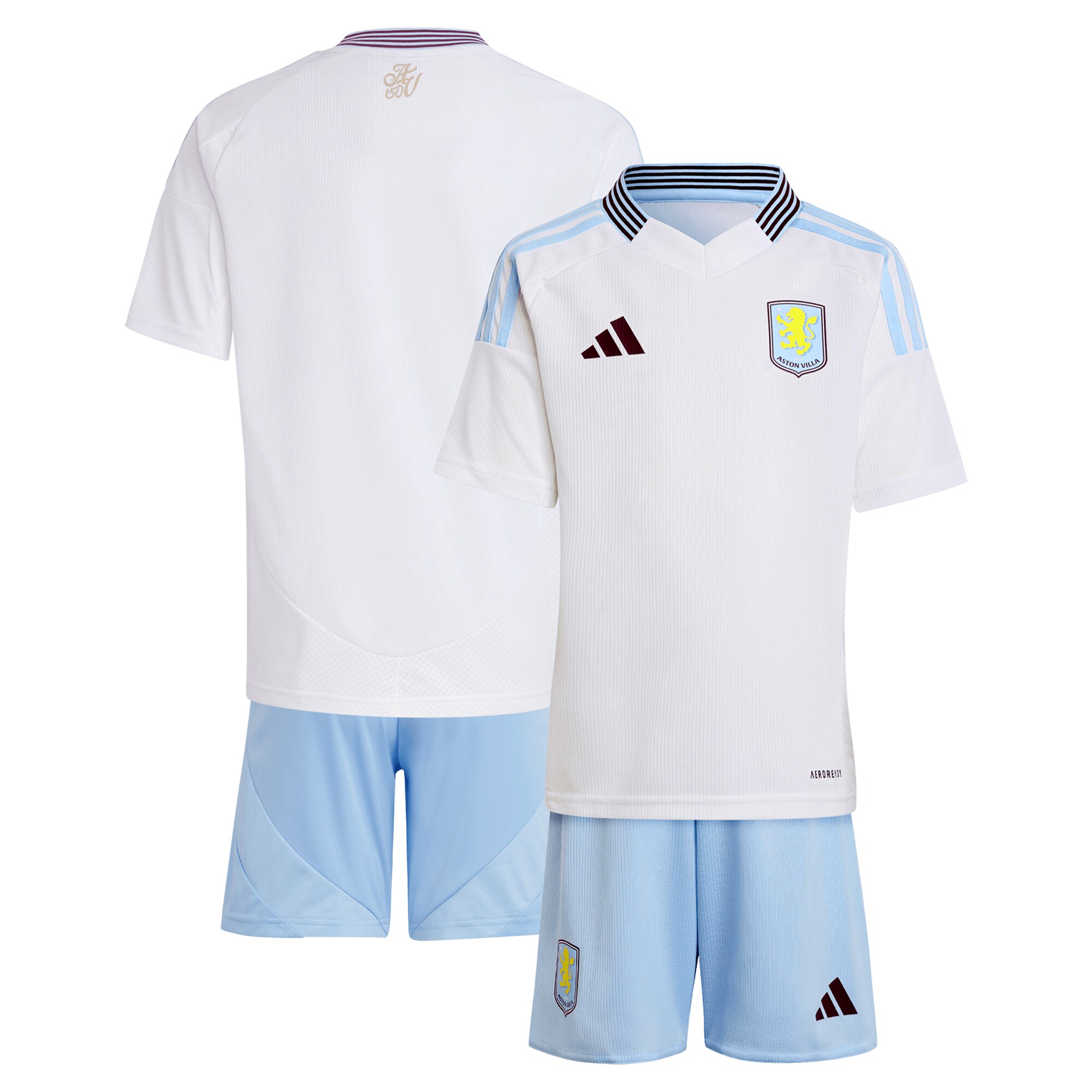 aston villa adidas away mini kit 2024-25 Collection | Official Aston Villa Jerseys for Fans