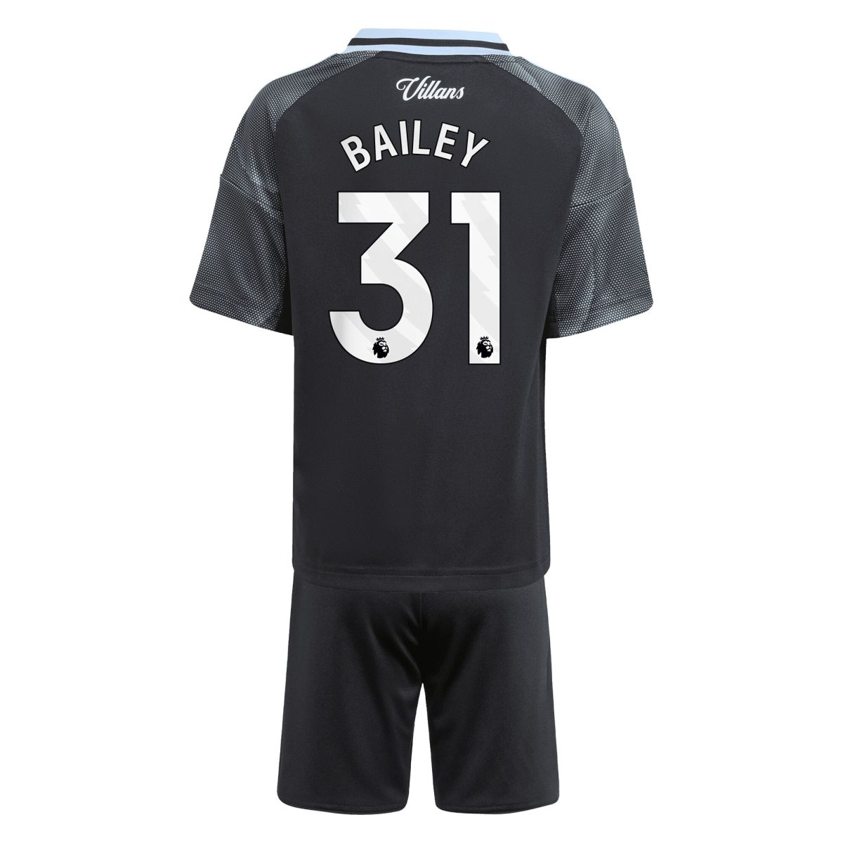 aston villa adidas away mini kit 2025-26 with bailey 31 printing Collection | Official Aston Villa Jerseys for Fans