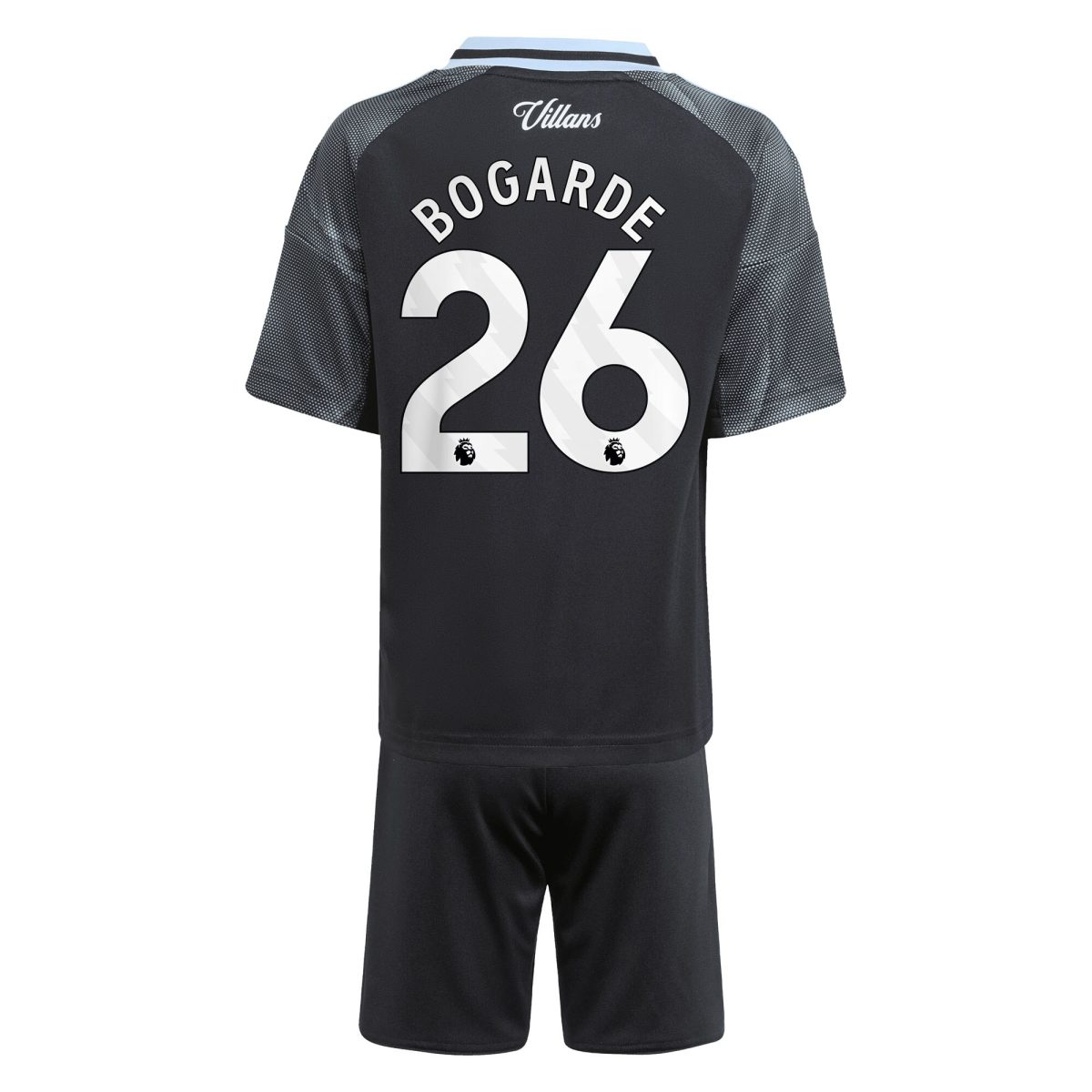 aston villa adidas away mini kit 2025-26 with bogarde 26 printing Collection | Official Aston Villa Jerseys for Fans