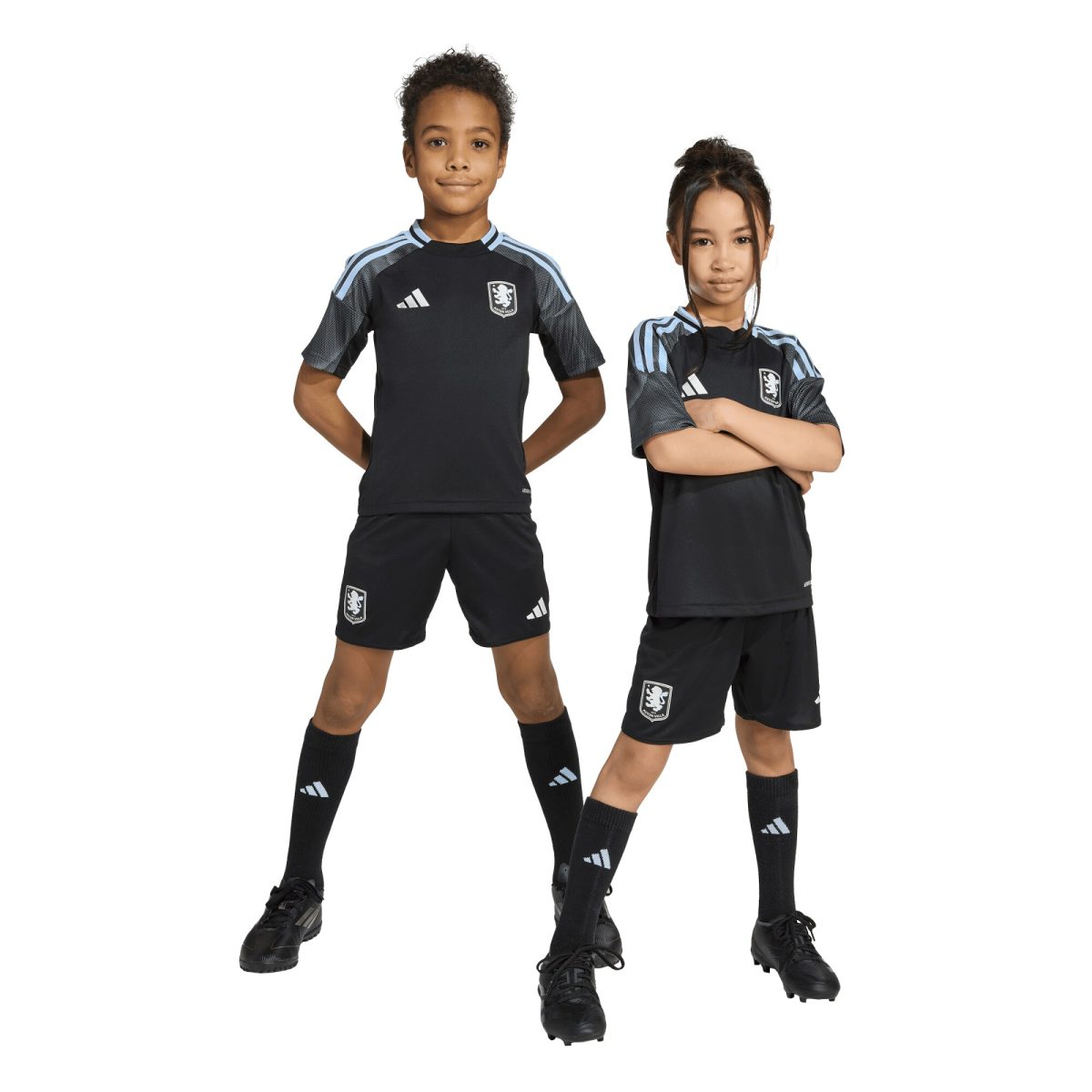 aston villa adidas away mini kit 2025-26 with custom printing Collection | Official Aston Villa Jerseys for Fans