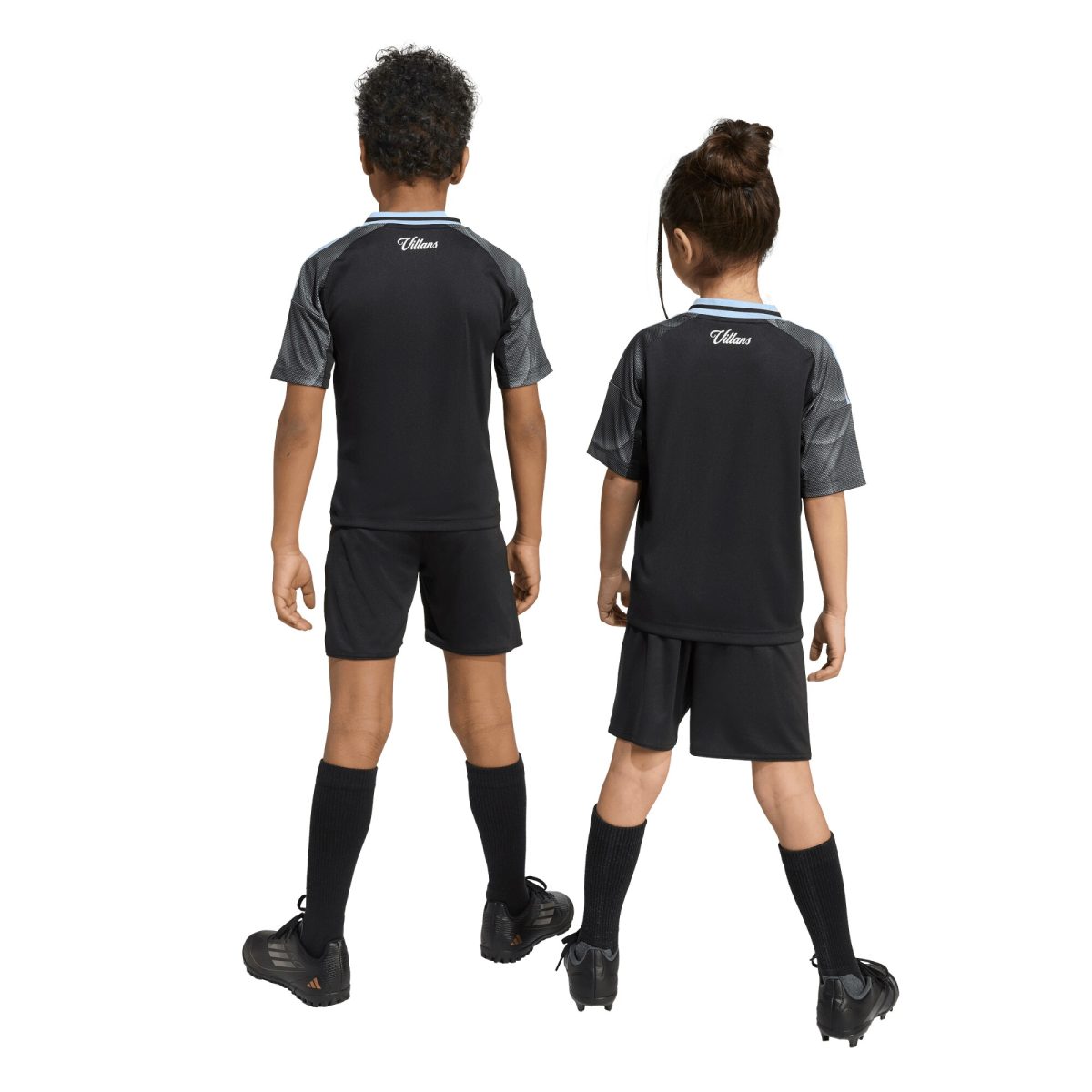aston villa adidas away mini kit 2025-26 with custom printing Collection | Official Aston Villa Jerseys for Fans