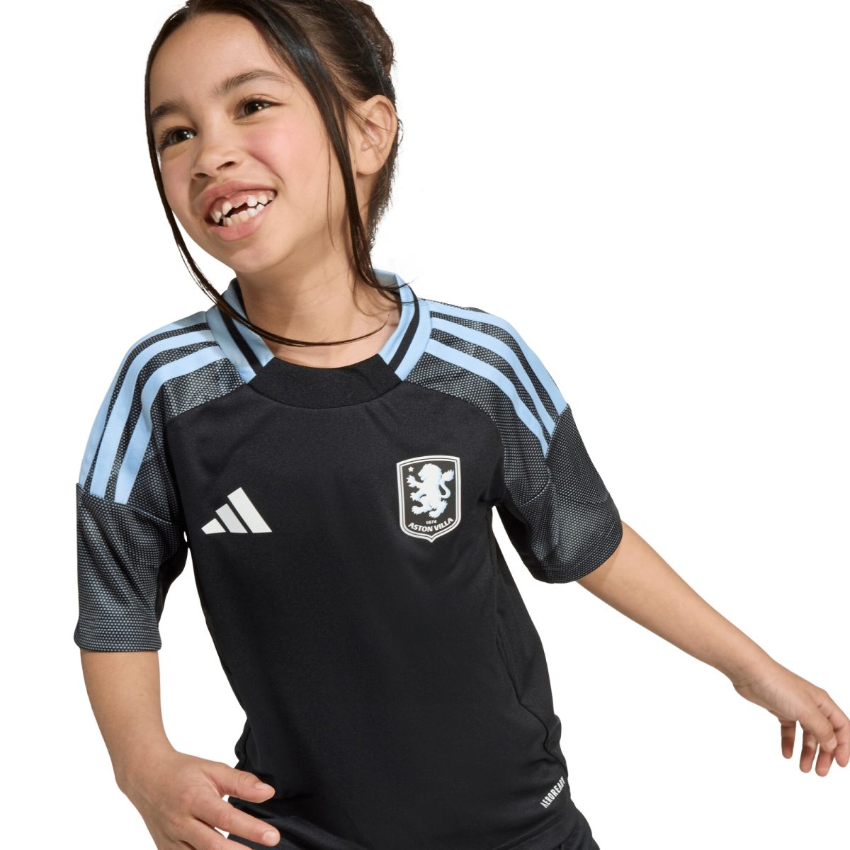 aston villa adidas away mini kit 2025-26 with custom printing Collection | Official Aston Villa Jerseys for Fans