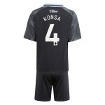 aston villa adidas away mini kit 2025-26 with konsa 4 printing Collection | Official Aston Villa Jerseys for Fans