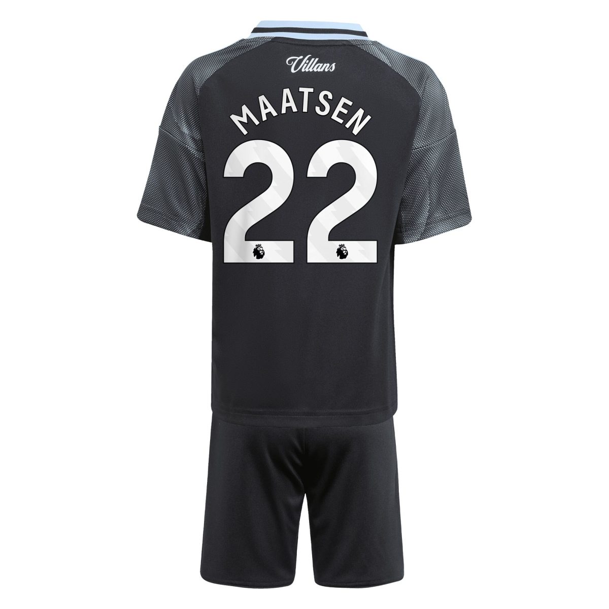 aston villa adidas away mini kit 2025-26 with maatsen 22 printing Collection | Official Aston Villa Jerseys for Fans