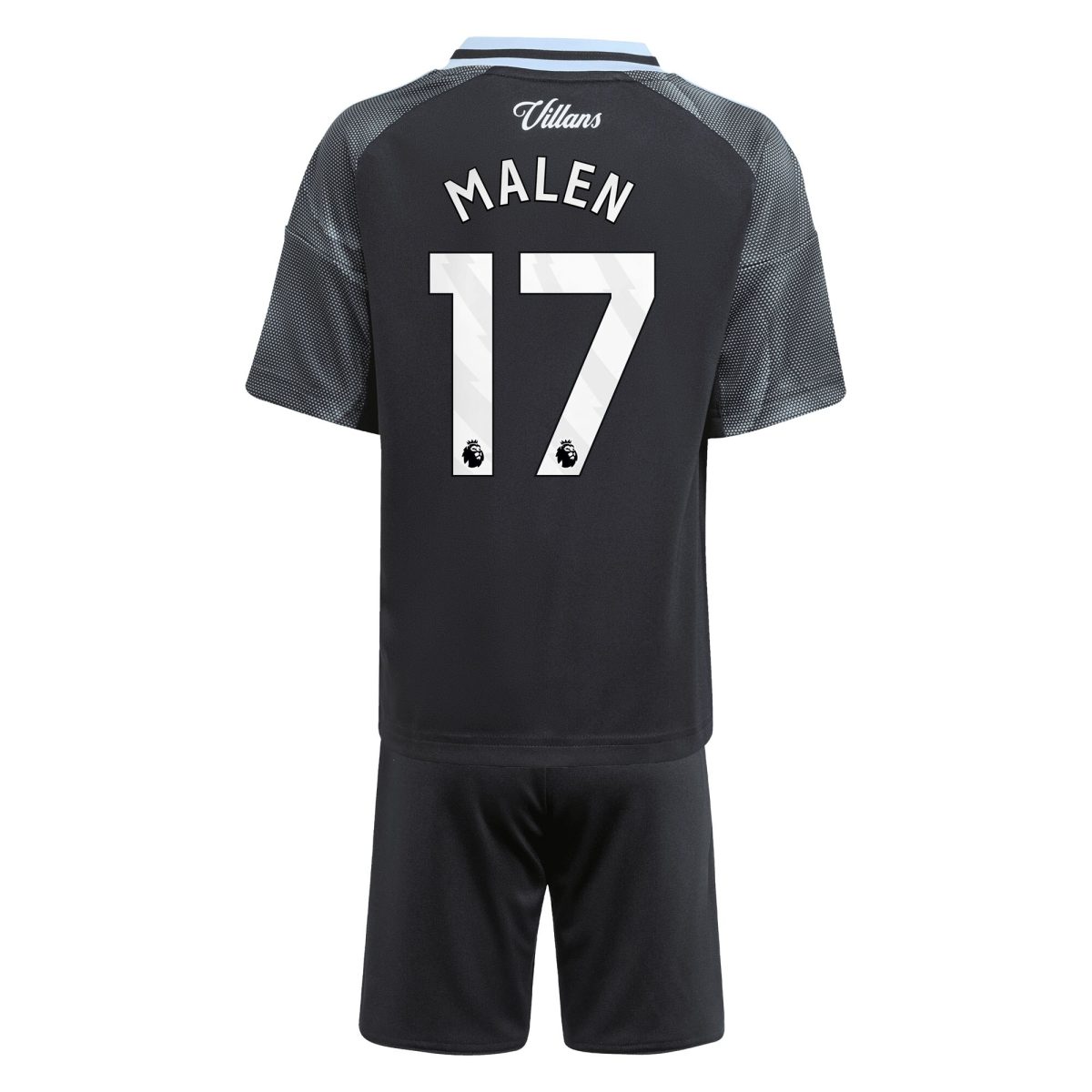 aston villa adidas away mini kit 2025-26 with malen 17 printing Collection | Official Aston Villa Jerseys for Fans