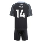 aston villa adidas away mini kit 2025-26 with pau 14 printing Collection | Official Aston Villa Jerseys for Fans