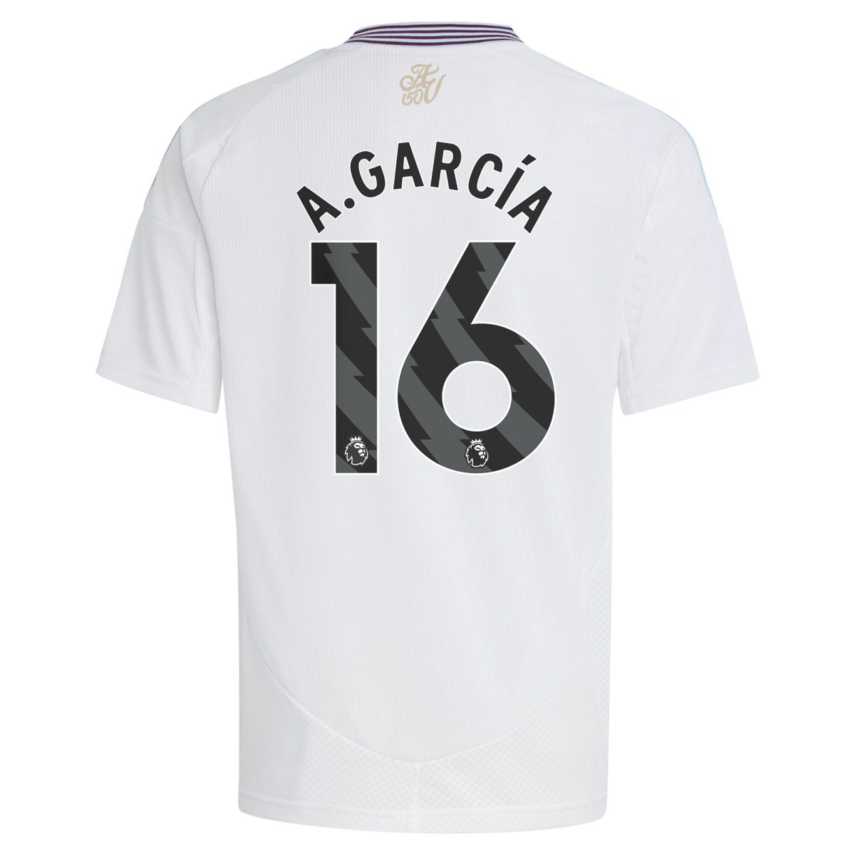 aston villa adidas away shirt 2024-25 – kids with a.garcía 16 printing Collection | Official Aston Villa Jerseys for Fans