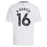aston villa adidas away shirt 2024-25 – kids with a.garcía 16 printing Collection | Official Aston Villa Jerseys for Fans