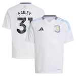aston villa adidas away shirt 2024-25 – kids with bailey 31 printing Collection | Official Aston Villa Jerseys for Fans