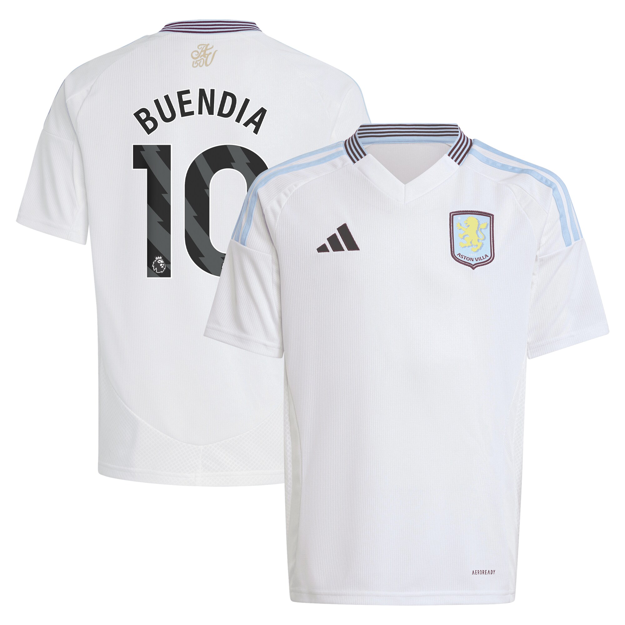aston villa adidas away shirt 2024-25 – kids with buendia 10 printing Collection | Official Aston Villa Jerseys for Fans
