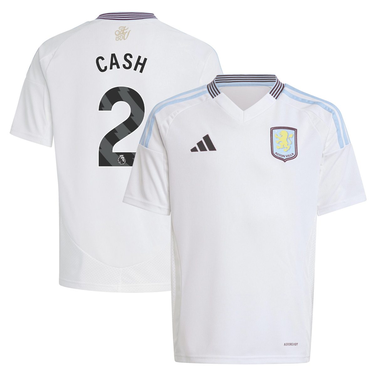 aston villa adidas away shirt 2024-25 – kids with cash 2 printing Collection | Official Aston Villa Jerseys for Fans