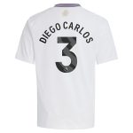 aston villa adidas away shirt 2024-25 – kids with diego carlos 3 printing Collection | Official Aston Villa Jerseys for Fans