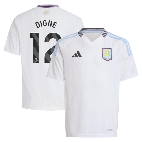 aston villa adidas away shirt 2024-25 – kids with digne 12 printing Collection | Official Aston Villa Jerseys for Fans