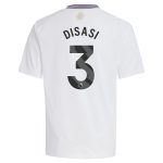 aston villa adidas away shirt 2024-25 – kids with disasi 3 printing Collection | Official Aston Villa Jerseys for Fans