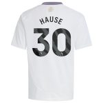 aston villa adidas away shirt 2024-25 – kids with hause 30 printing Collection | Official Aston Villa Jerseys for Fans