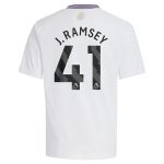 aston villa adidas away shirt 2024-25 – kids with j. ramsey 41 printing Collection | Official Aston Villa Jerseys for Fans