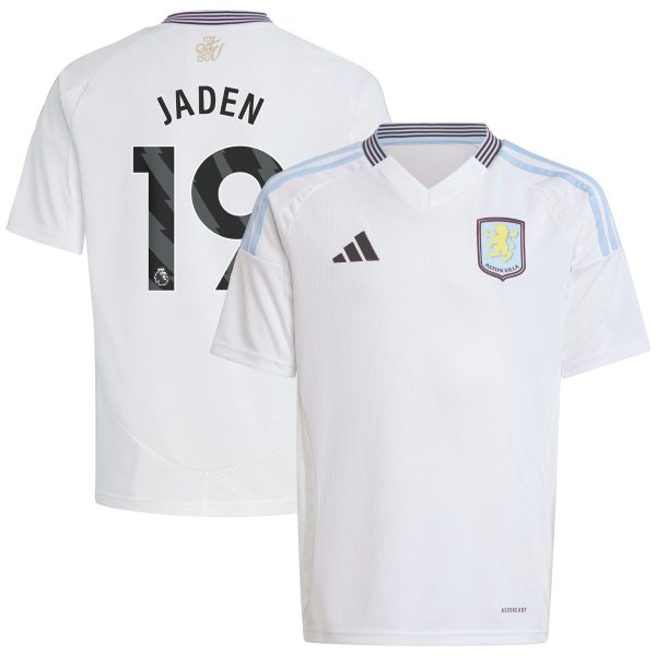 aston villa adidas away shirt 2024-25 – kids with jaden 19 printing Collection | Official Aston Villa Jerseys for Fans