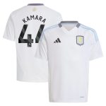 aston villa adidas away shirt 2024-25 – kids with kamara 44 printing Collection | Official Aston Villa Jerseys for Fans