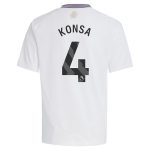 aston villa adidas away shirt 2024-25 – kids with konsa 4 printing Collection | Official Aston Villa Jerseys for Fans