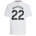 aston villa adidas away shirt 2024-25 – kids with maatsen 22 printing Collection | Official Aston Villa Jerseys for Fans