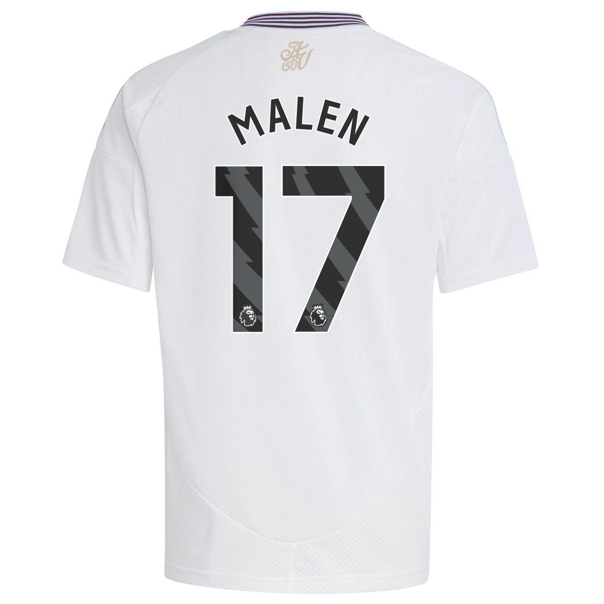 aston villa adidas away shirt 2024-25 – kids with malen 17 printing Collection | Official Aston Villa Jerseys for Fans
