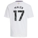 aston villa adidas away shirt 2024-25 – kids with malen 17 printing Collection | Official Aston Villa Jerseys for Fans