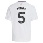 aston villa adidas away shirt 2024-25 – kids with mings 5 printing Collection | Official Aston Villa Jerseys for Fans