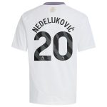 aston villa adidas away shirt 2024-25 – kids with nedeljković 20 printing Collection | Official Aston Villa Jerseys for Fans
