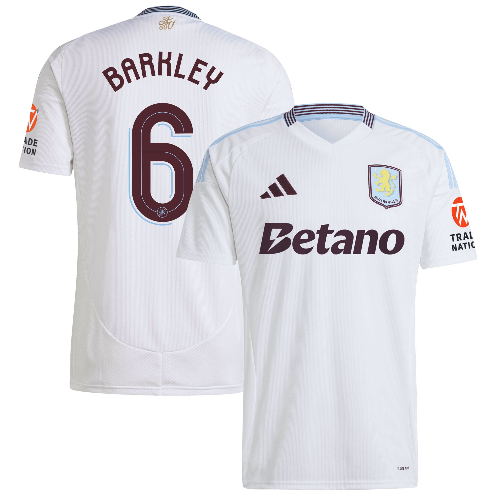 aston villa adidas away shirt 2024-25 with barkley 6 cup printing Collection | Official Aston Villa Jerseys for Fans