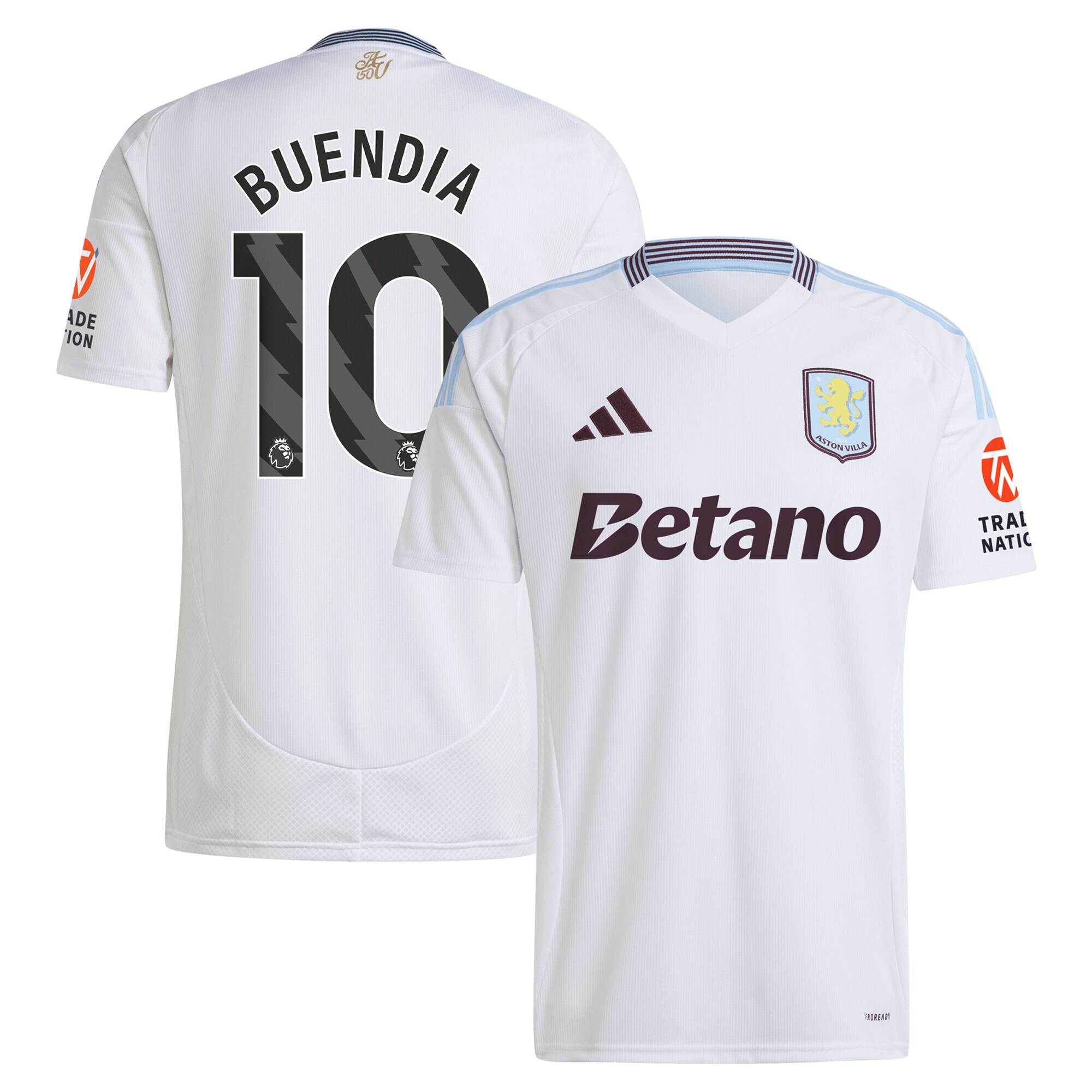 aston villa adidas away shirt 2024-25 with buendia 10 printing Collection | Official Aston Villa Jerseys for Fans