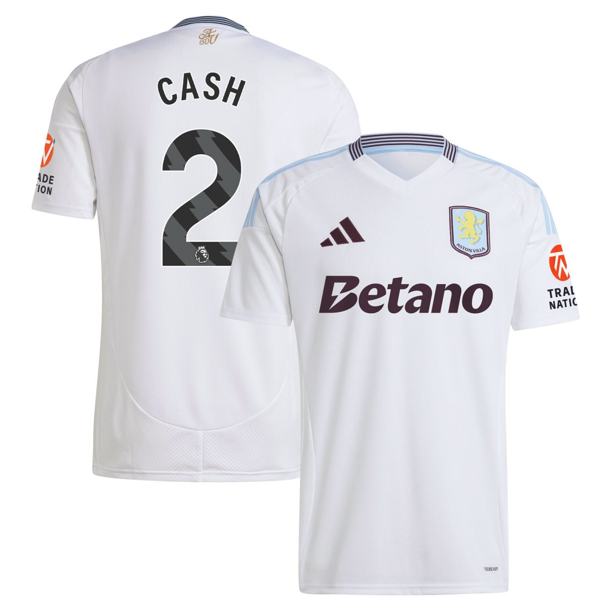 aston villa adidas away shirt 2024-25 with cash 2 printing Collection | Official Aston Villa Jerseys for Fans