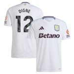 aston villa adidas away shirt 2024-25 with digne 12 printing Collection | Official Aston Villa Jerseys for Fans