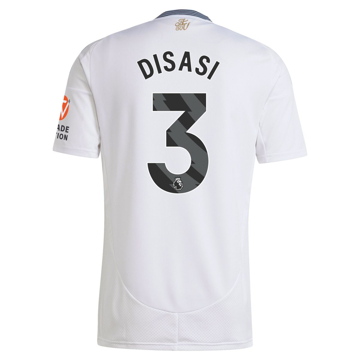 aston villa adidas away shirt 2024-25 with disasi 3 printing Collection | Official Aston Villa Jerseys for Fans