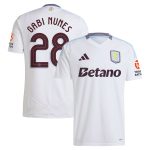 aston villa adidas away shirt 2024-25 with gabi nunes 28 cup printing Collection | Official Aston Villa Jerseys for Fans