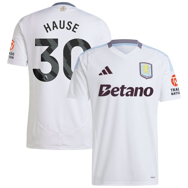 aston villa adidas away shirt 2024-25 with hause 30 printing Collection | Official Aston Villa Jerseys for Fans