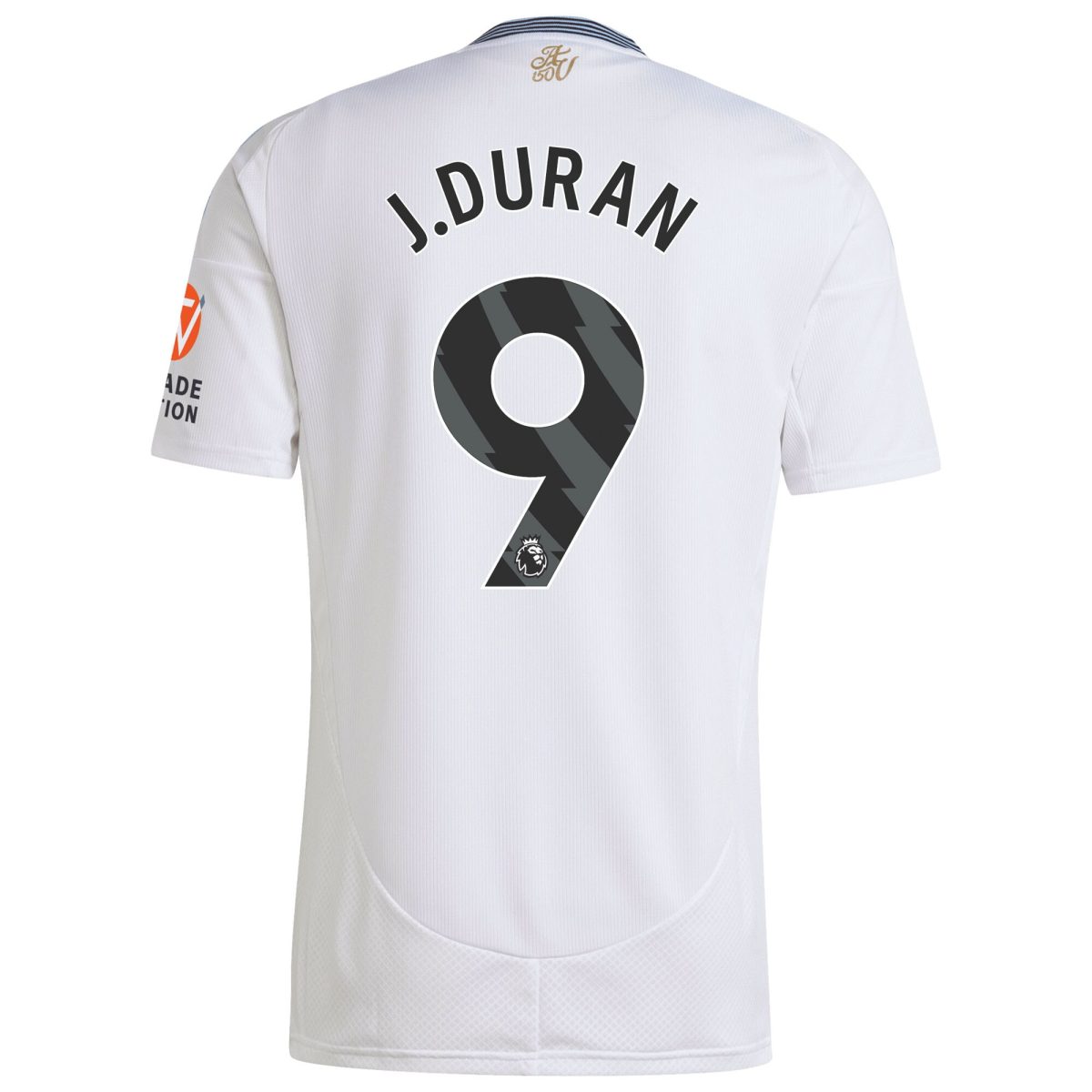 aston villa adidas away shirt 2024-25 with j.duran 9 printing Collection | Official Aston Villa Jerseys for Fans