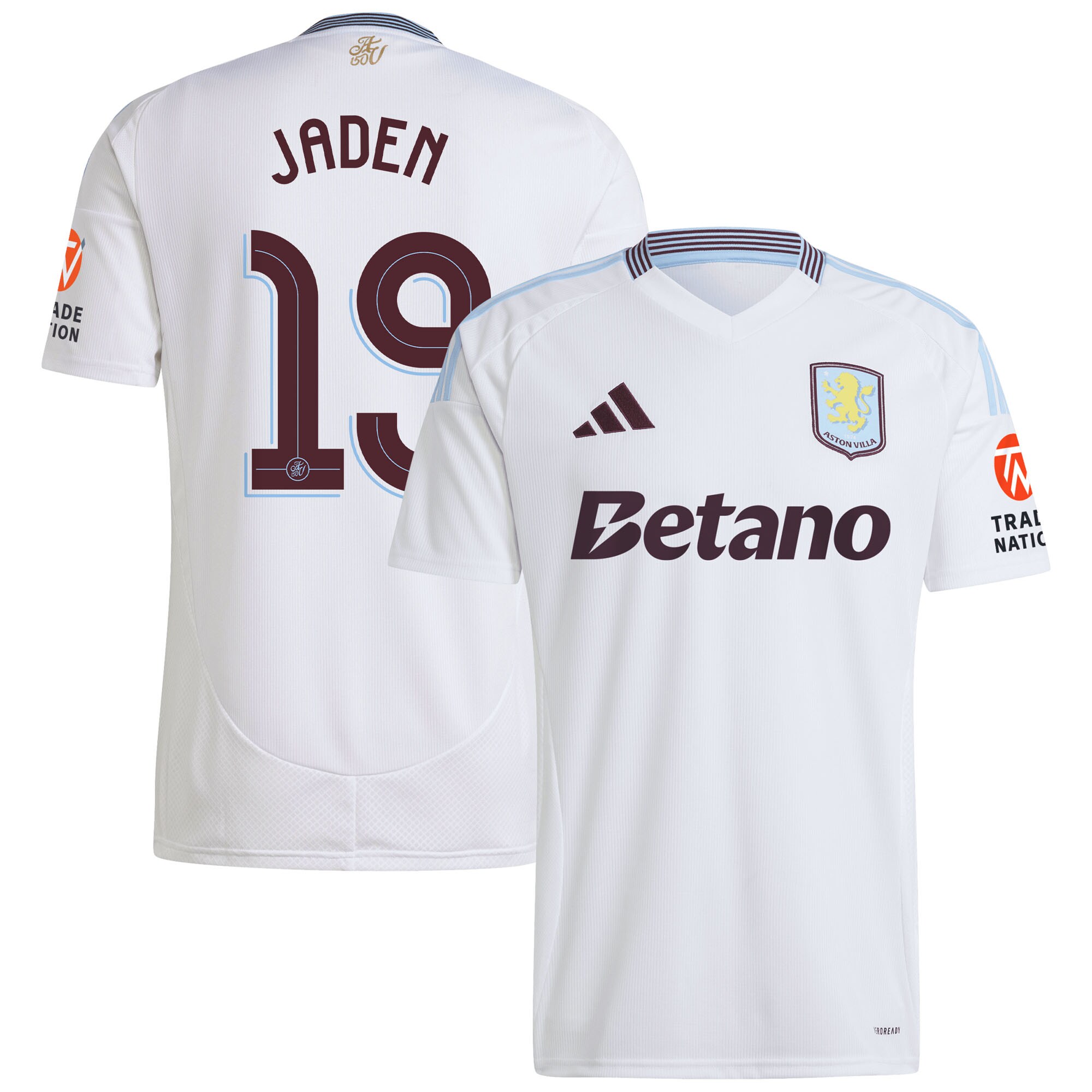 aston villa adidas away shirt 2024-25 with jaden 19 cup printing Collection | Official Aston Villa Jerseys for Fans