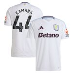 aston villa adidas away shirt 2024-25 with kamara 44 printing Collection | Official Aston Villa Jerseys for Fans