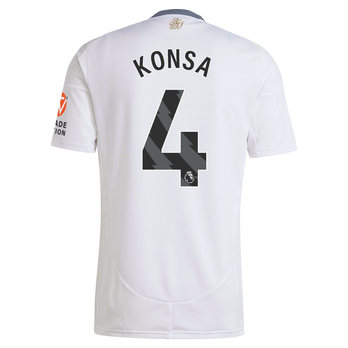 aston villa adidas away shirt 2024-25 with konsa 4 printing Collection | Official Aston Villa Jerseys for Fans