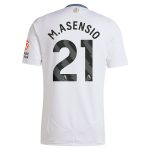 aston villa adidas away shirt 2024-25 with m.asensio 21 printing Collection | Official Aston Villa Jerseys for Fans