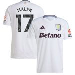 aston villa adidas away shirt 2024-25 with malen 17 printing Collection | Official Aston Villa Jerseys for Fans