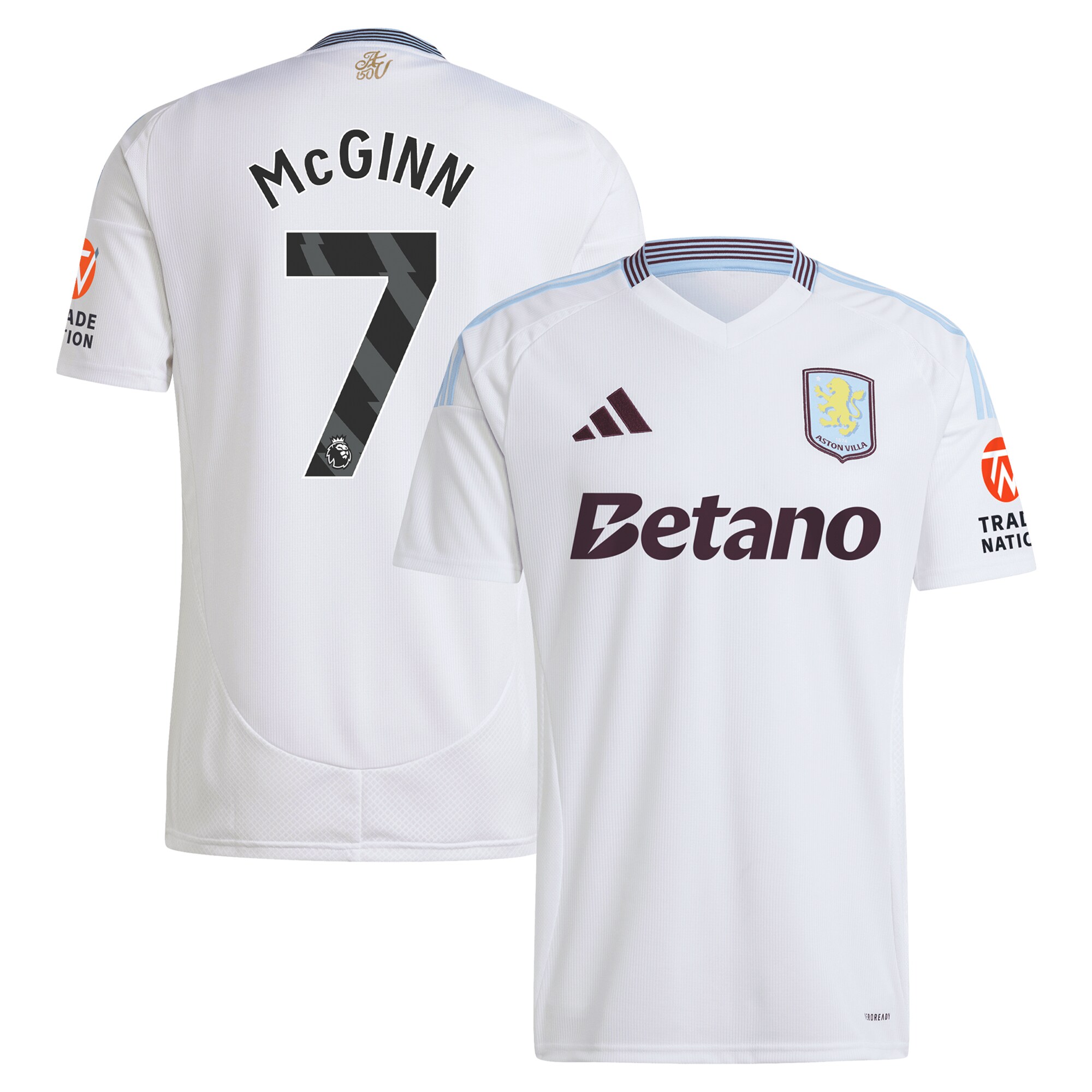 aston villa adidas away shirt 2024-25 with mcginn 7 printing Collection | Official Aston Villa Jerseys for Fans