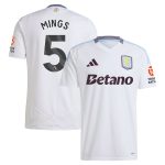 aston villa adidas away shirt 2024-25 with mings 5 printing Collection | Official Aston Villa Jerseys for Fans
