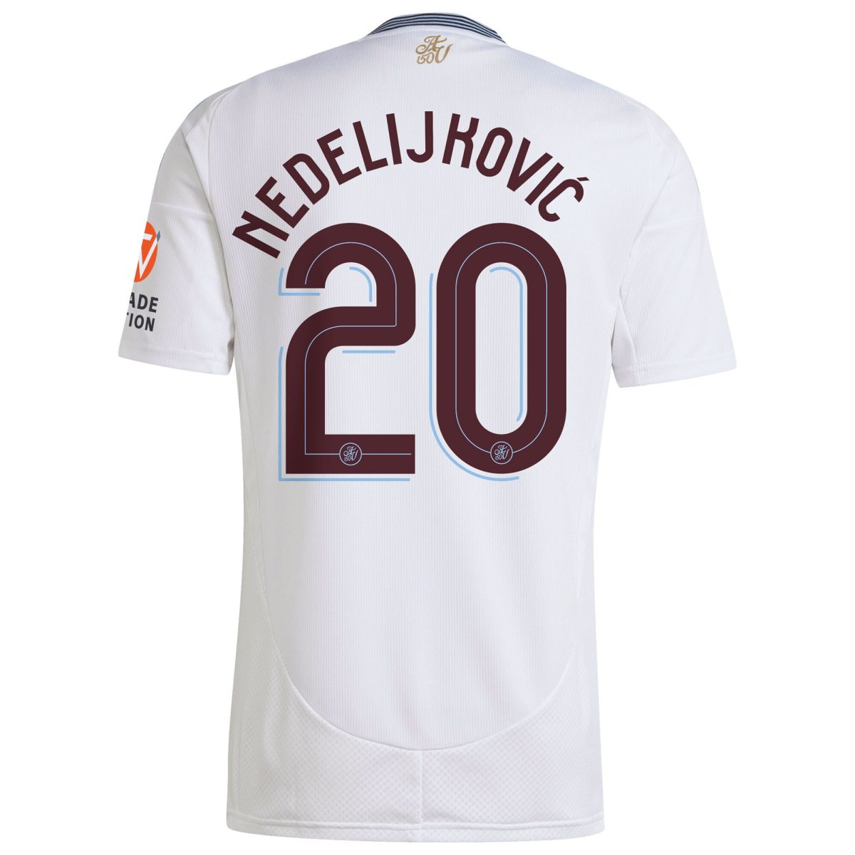 aston villa adidas away shirt 2024-25 with nedeljković 20 cup printing Collection | Official Aston Villa Jerseys for Fans
