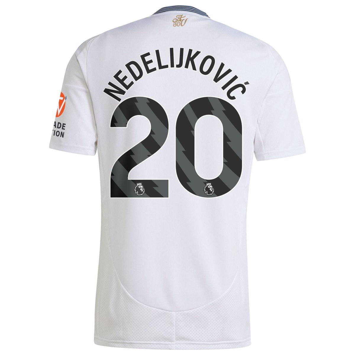 aston villa adidas away shirt 2024-25 with nedeljković 20 printing Collection | Official Aston Villa Jerseys for Fans