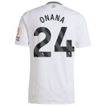 aston villa adidas away shirt 2024-25 with onana 24 printing Collection | Official Aston Villa Jerseys for Fans