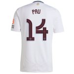 aston villa adidas away shirt 2024-25 with pau 14 cup printing Collection | Official Aston Villa Jerseys for Fans