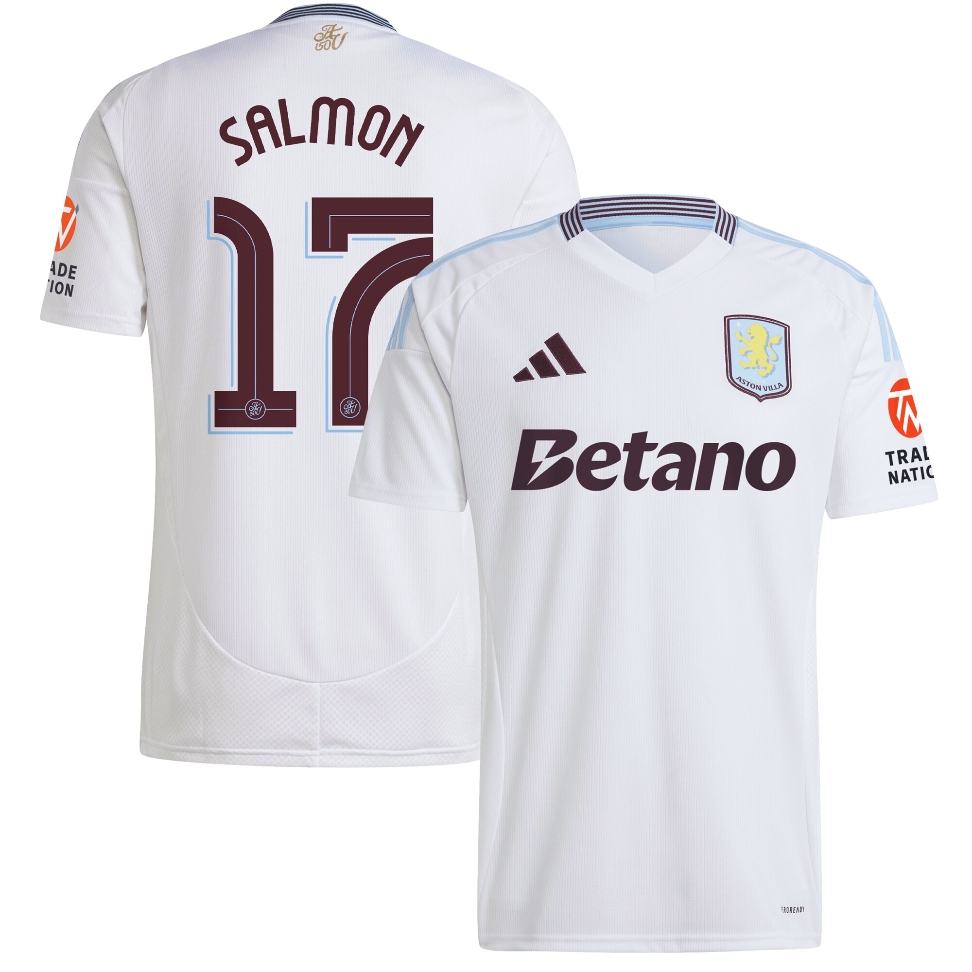 aston villa adidas away shirt 2024-25 with salmon 17 cup printing Collection | Official Aston Villa Jerseys for Fans
