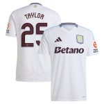 aston villa adidas away shirt 2024-25 with taylor 25 cup printing Collection | Official Aston Villa Jerseys for Fans