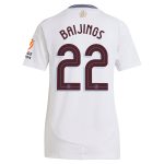aston villa adidas away shirt 2024-25 – womens with baijings 22 cup printing Collection | Official Aston Villa Jerseys for Fans